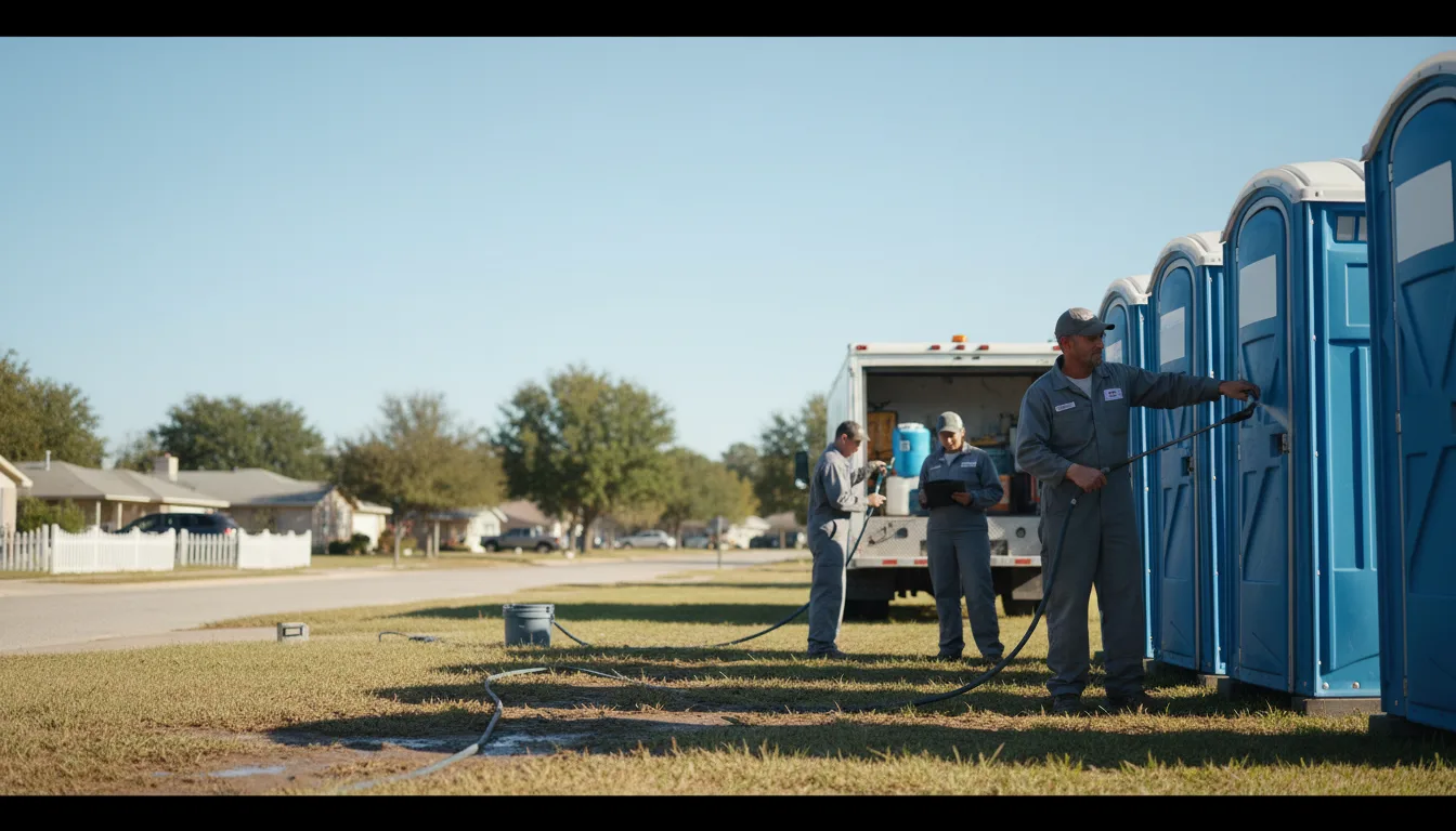 Long-Term Portable Toilet Rental in Okolona, MS near me